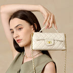 Light Luxury Fashion Womens Genuine Leather Shoulder Crossbody Bag